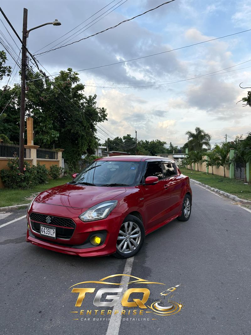 TGQ Enterprise work on a Suzuki Swift
